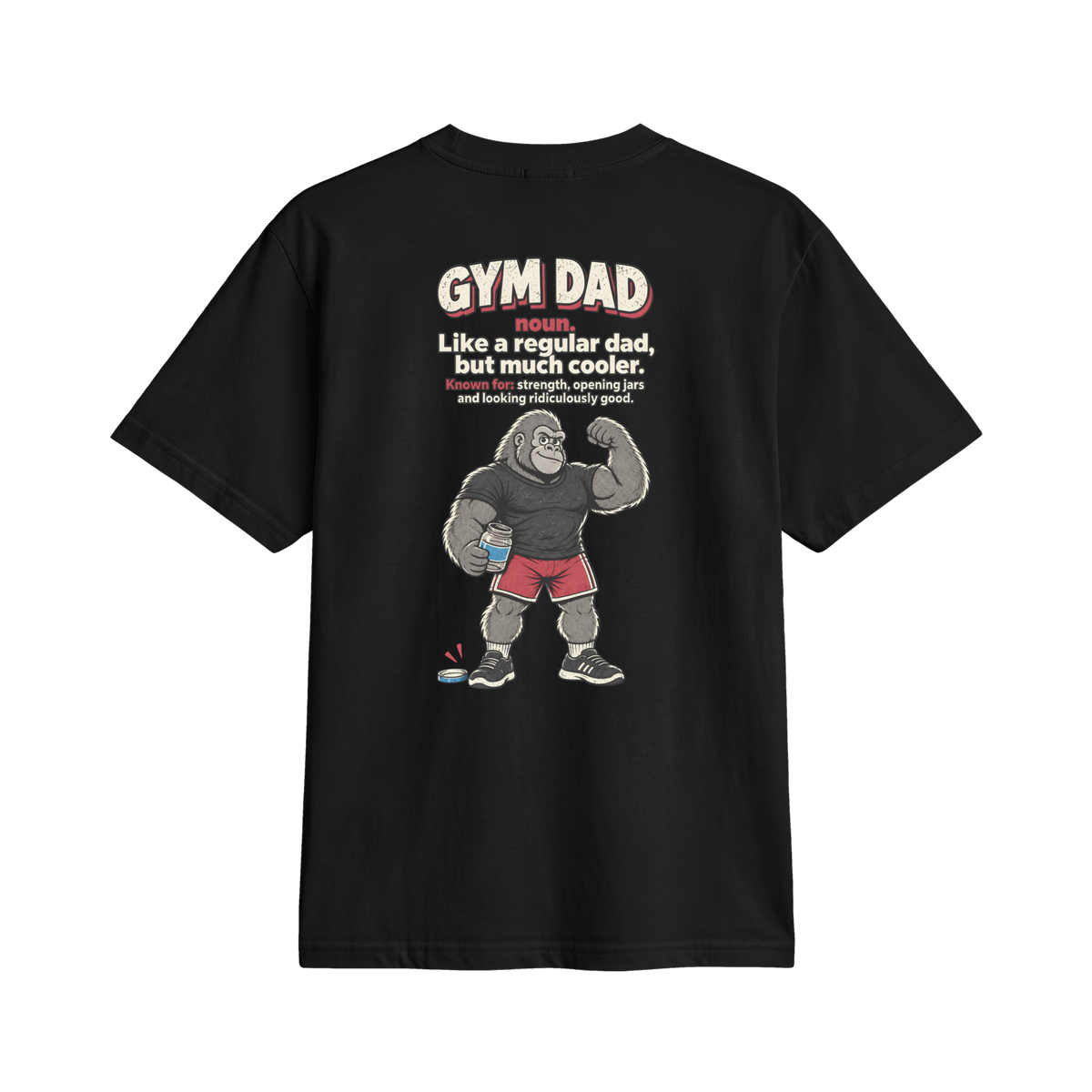 Gym Dad Definition Heavyweight