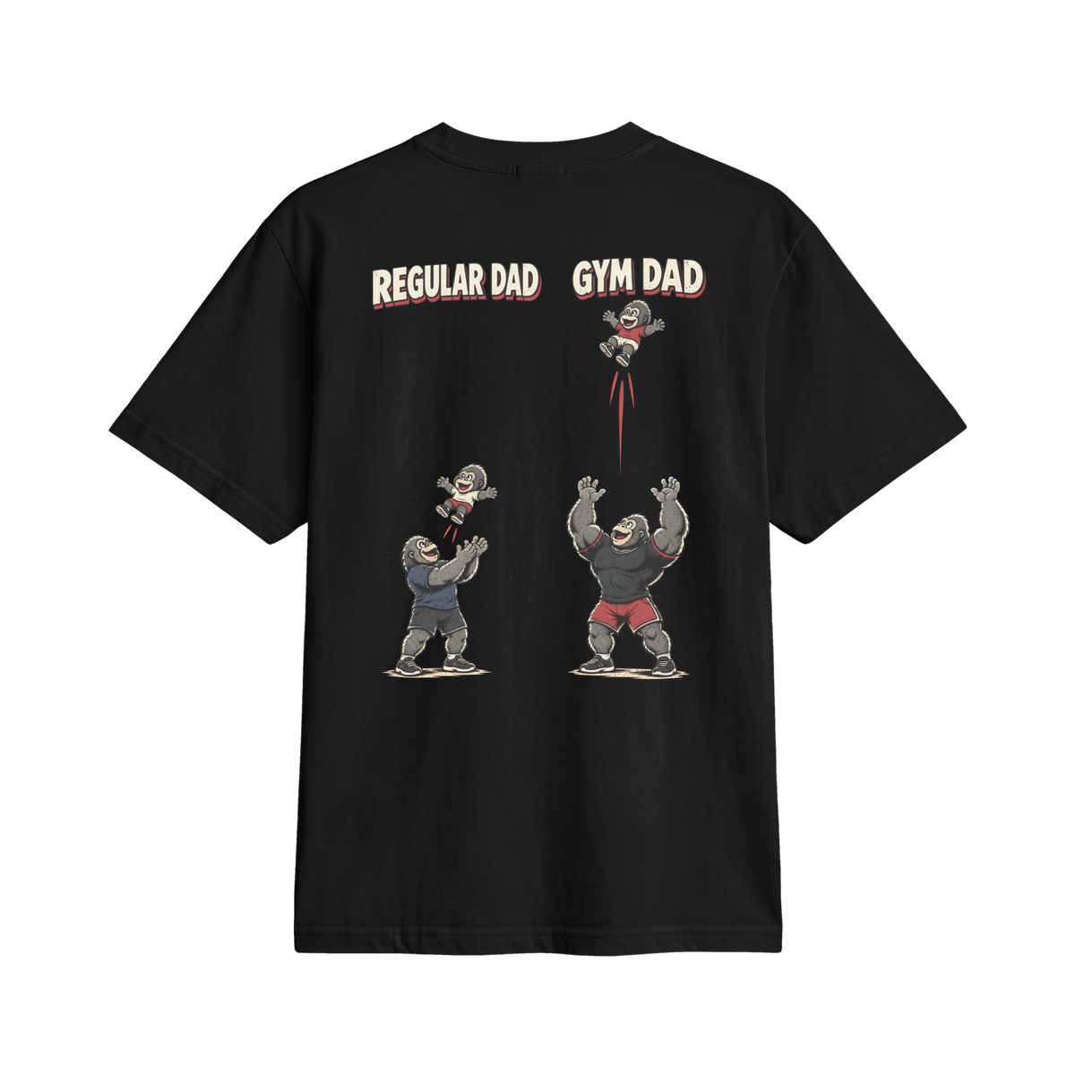 Regular Dad vs Gym Dad Heavyweight