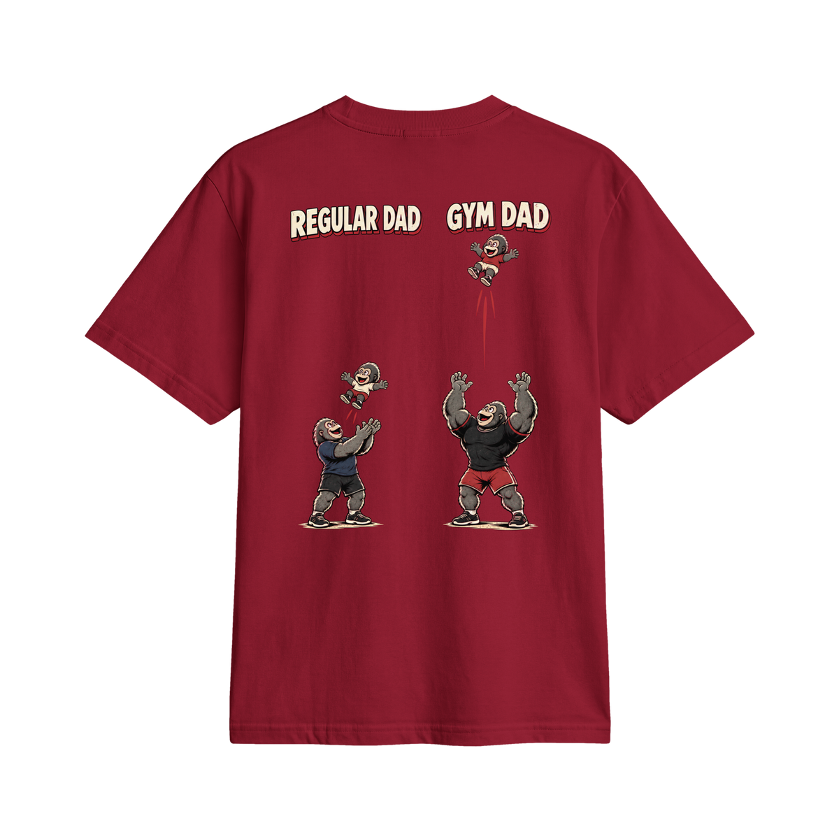 Regular Dad vs Gym Dad Heavyweight