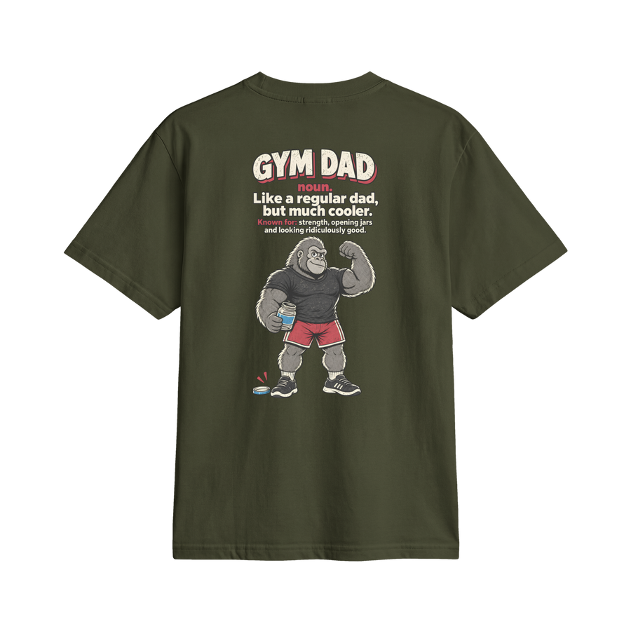 Gym Dad Definition Heavyweight