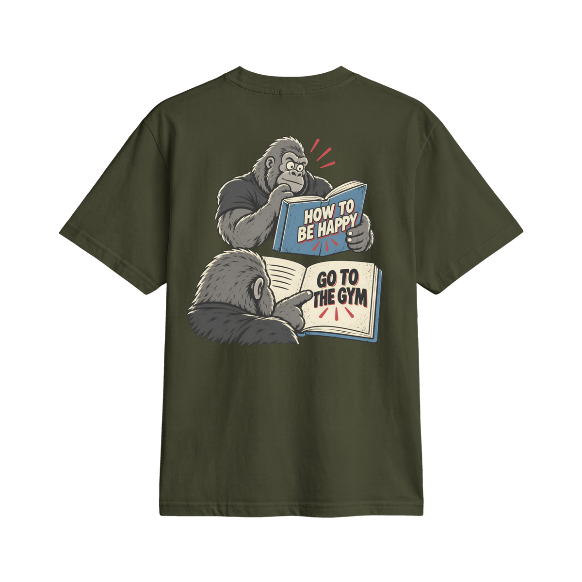 How to Be Happy Gorilla Heavyweight
