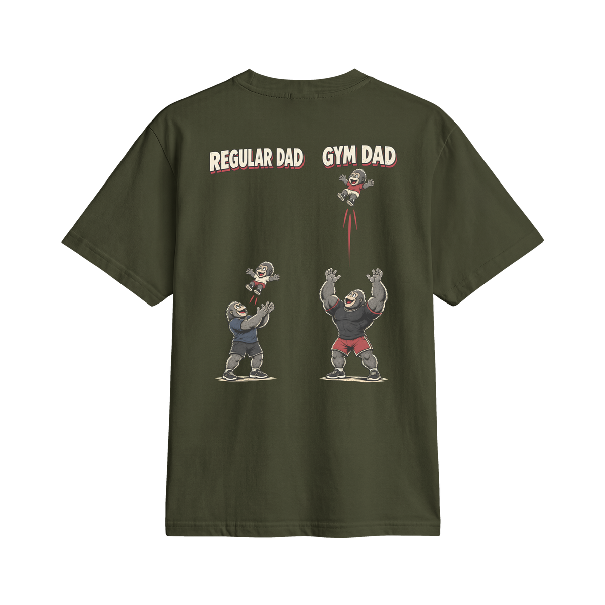 Regular Dad vs Gym Dad Heavyweight
