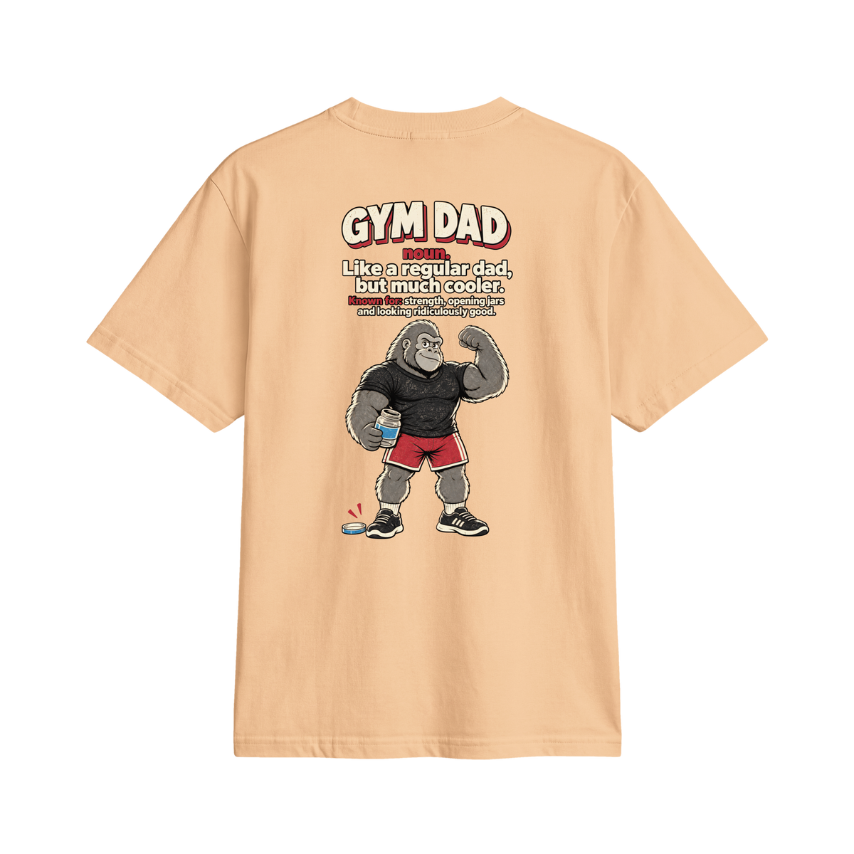 Gym Dad Definition Heavyweight