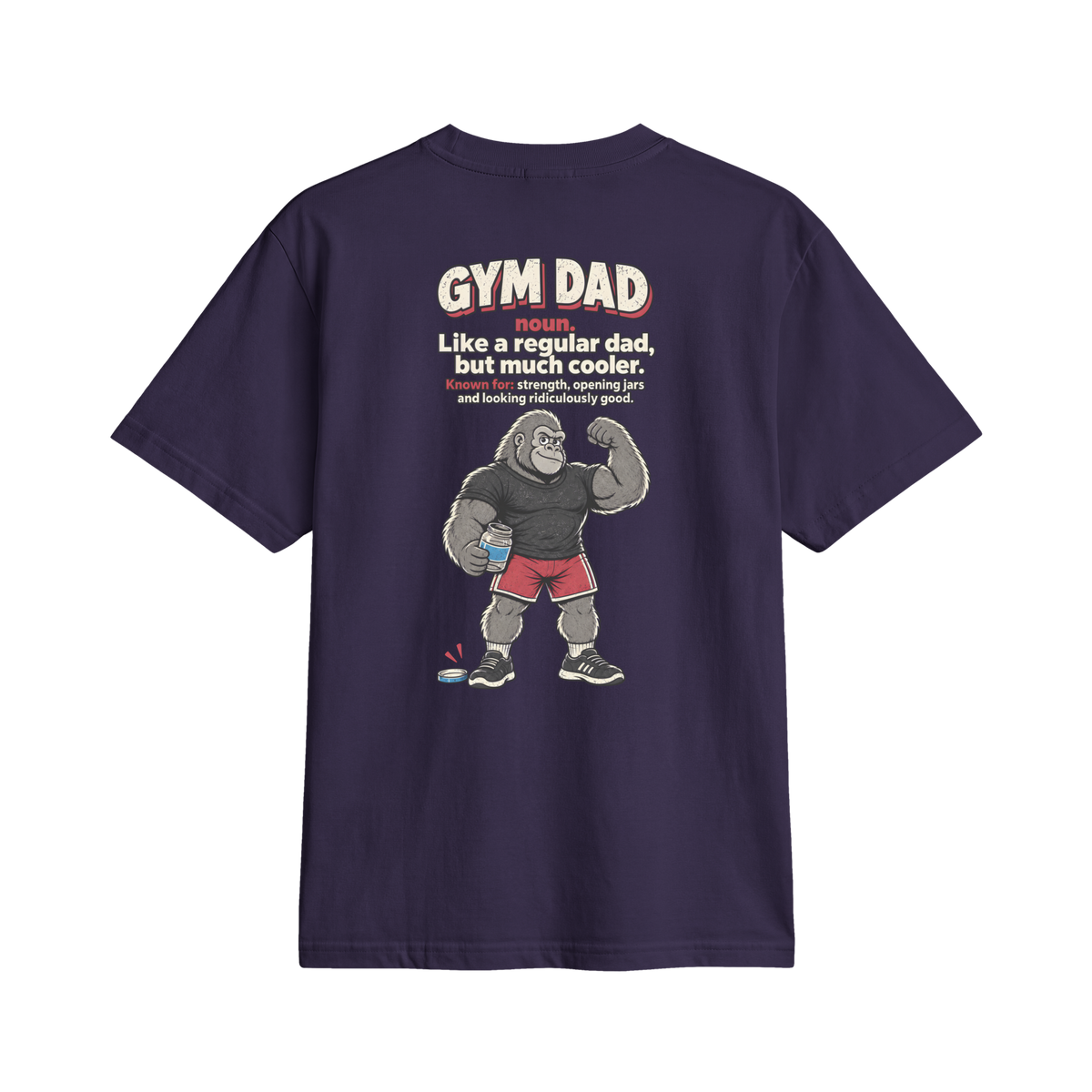 Gym Dad Definition Heavyweight