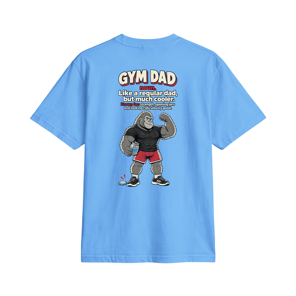 Gym Dad Definition Heavyweight